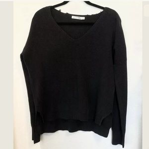 Rag & Bone Womens Taylor Washed V-neck Sweater-Med